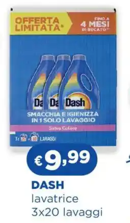Acqua & Sapone DASH lavatrice offerta