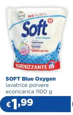Acqua & Sapone SOFT Blue Oxygen lavatrice polvere ecoricarica offerta