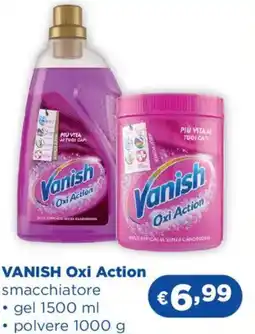 Acqua & Sapone VANISH Oxi Action smacchiatore gel polvere offerta