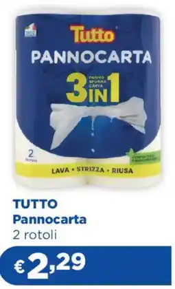 Acqua & Sapone TUTTO Pannocarta 2 rotoli offerta