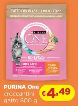 Acqua & Sapone PURINA One croccantini gatto offerta