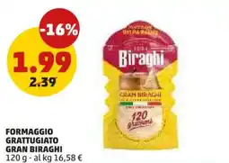 PENNY Formaggio grattugiato gran biraghi offerta