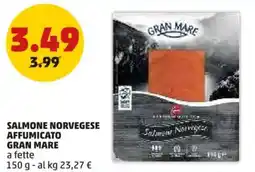 PENNY Salmone norvegese affumicato GRAN MARE offerta