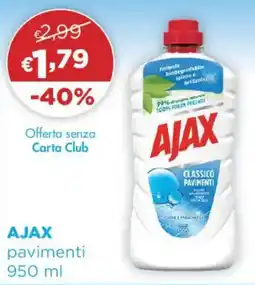 Acqua & Sapone AJAX pavimenti offerta