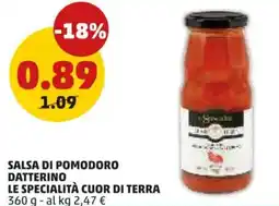 PENNY Salsa di pomodoro datterino le specialità cuor di terra offerta
