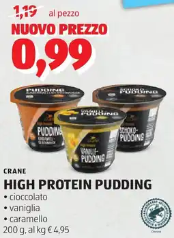 ALDI Crane high protein pudding offerta