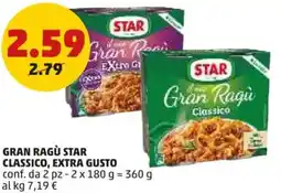PENNY Gran ragù star offerta