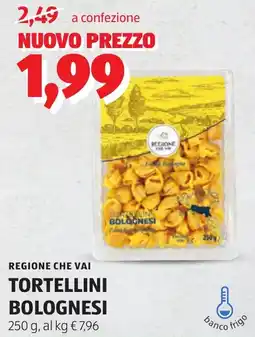 ALDI Regione che vai tortellini bolognesi offerta