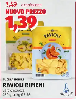 ALDI Cucina nobile ravioli ripieni offerta