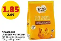 PENNY Ciocofrolle la buona pasticceria con gocce di cioccolato offerta