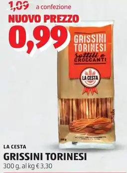ALDI La cesta grissini torinesi offerta