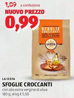 ALDI La cesta sfoglie croccanti offerta