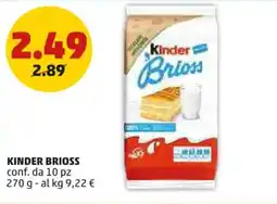 PENNY Kinder brioss offerta