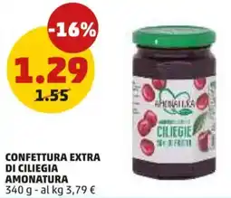 PENNY Confettura extra di ciliegia AMONATURA offerta