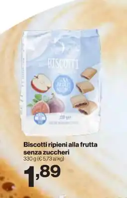 In'S Mercato Biscotti ripieni alla frutta senza zuccheri offerta