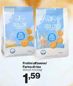 In'S Mercato Frollini all'avena/ Farina di riso offerta
