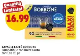 PENNY Capsule caffè borbone compatibile con dolce gusto offerta