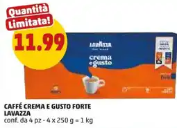 PENNY Caffé crema e gusto forte LAVAZZA offerta