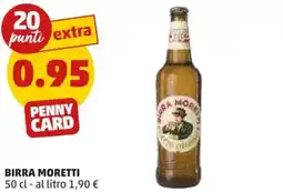 PENNY Birra MORETTI offerta