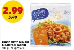 PENNY Fritto misto di mare GLI ALLEGRI SAPORI offerta