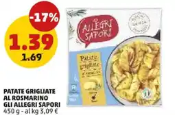 PENNY Patate grigliate al rosmarino GLI ALLEGRI SAPORI offerta