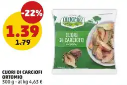 PENNY Cuori di carciofi ORTOMIO offerta