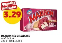 PENNY Maxibon red cheesecake offerta