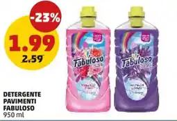 PENNY Detergente pavimenti FABULOSO offerta