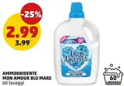 PENNY Ammorbidente mon amour BLU MARE offerta