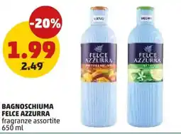 PENNY Bagnoschiuma FELCE AZZURRA offerta