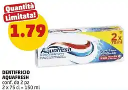 PENNY Dentifricio AQUAFRESH offerta