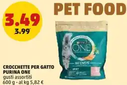 PENNY Crocchette per gatto PURINA ONE offerta