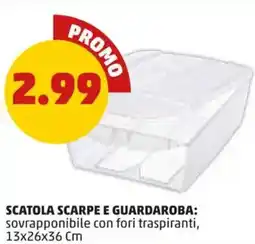 PENNY Scatola scarpe e guardaroba offerta