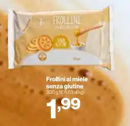 In'S Mercato Frollini al miele senza glutine offerta