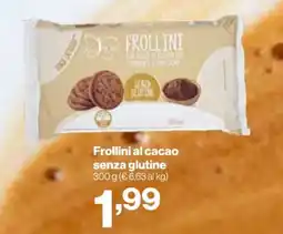 In'S Mercato Frollini al cacao senza glutine offerta