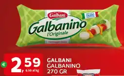 Extra Supermercati Galbani galbanino offerta