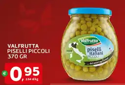 Extra Supermercati Valfrutta piselli piccoli offerta