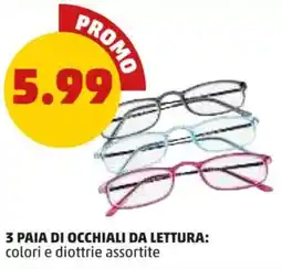 PENNY 3 paia di occhiali da lettura offerta