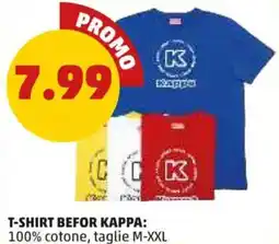 PENNY T-shirt befor KAPPA offerta