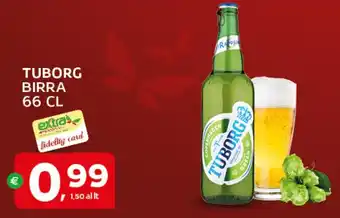 Extra Supermercati Tuborg birra offerta