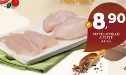 Extra Supermercati Petto di pollo a fette al kg offerta