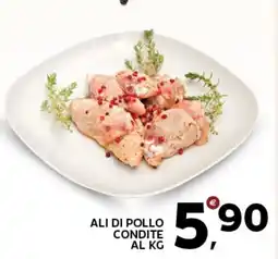 Extra Supermercati Ali di pollo condite al kg offerta