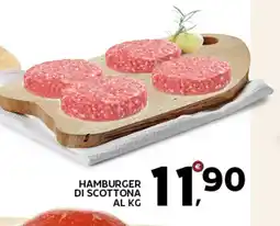 Extra Supermercati Hamburger di scottona al kg offerta