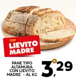 Extra Supermercati Pane tipo altamura con lievito madre offerta