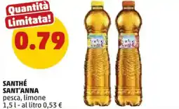 PENNY Santhé sant'anna pesca, limone offerta