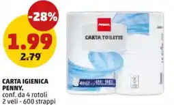 PENNY Carta igienica PENNY. offerta