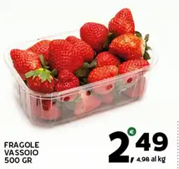 Extra Supermercati Fragole vassoio offerta