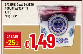 Famila CASEIFICIO VAL D'AVETO YOGURT ASSORTITI offerta