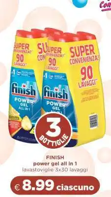 Acqua & Sapone Finish Power Gel All in 1 offerta