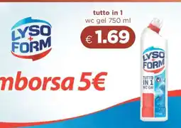 Acqua & Sapone Lysoform Tutto in 1 offerta